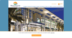 Desktop Screenshot of oceancenter.com